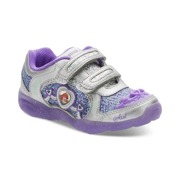 商品Stride Rite|Little Girls' Disney Princess Ariel Sneakers,价格¥389,第1张图片