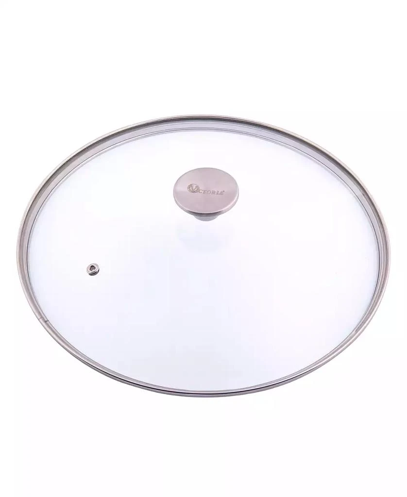 商品Victoria|Glass Lid with Stainless Steel Knob for 13" Skillet,价格¥149,第1张图片