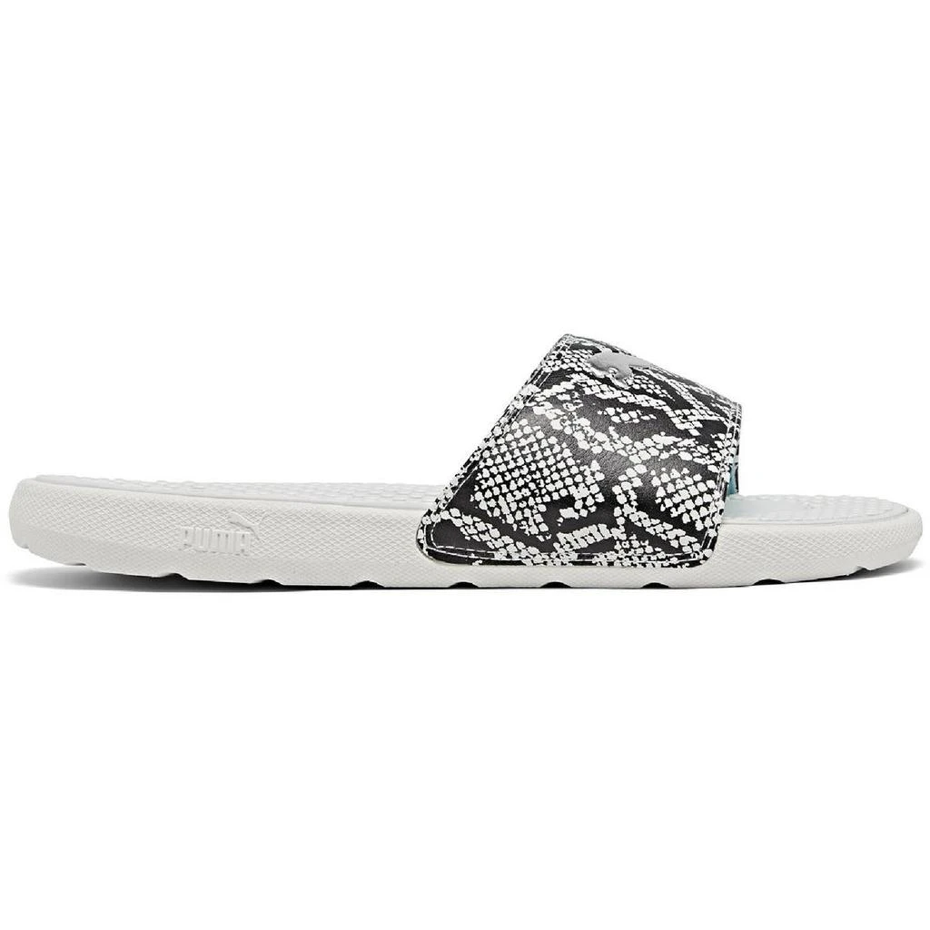 商品Puma|Puma Womens Cool Cat Snake Faux Leather Flip Flop Flat Sandals,价格¥85,第2张图片详细描述