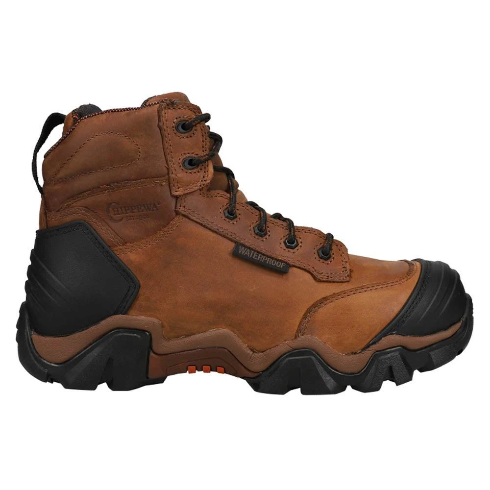 Chippewa棕色女靴|Cross Terrain 6 inch Waterproof Composite Toe