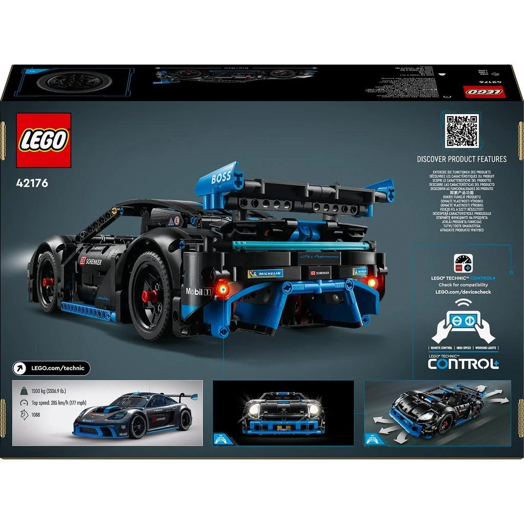 商品LEGO|LEGO Technic Porsche GT4 e-Performance Race Car Toy 42176,价格¥1349,第4张图片详细描述