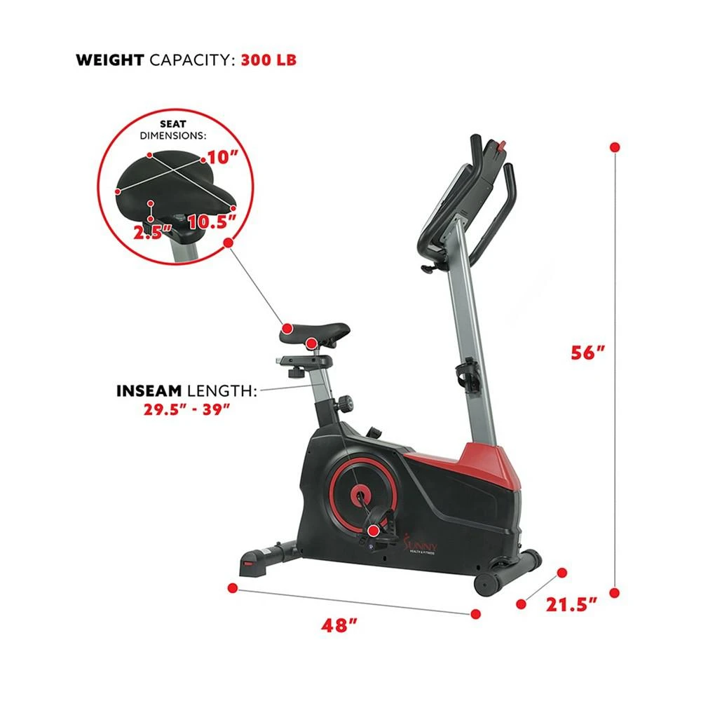 Evo Fit Stationary Upright Bike with 24 Level Electro, Sf-B2969 商品