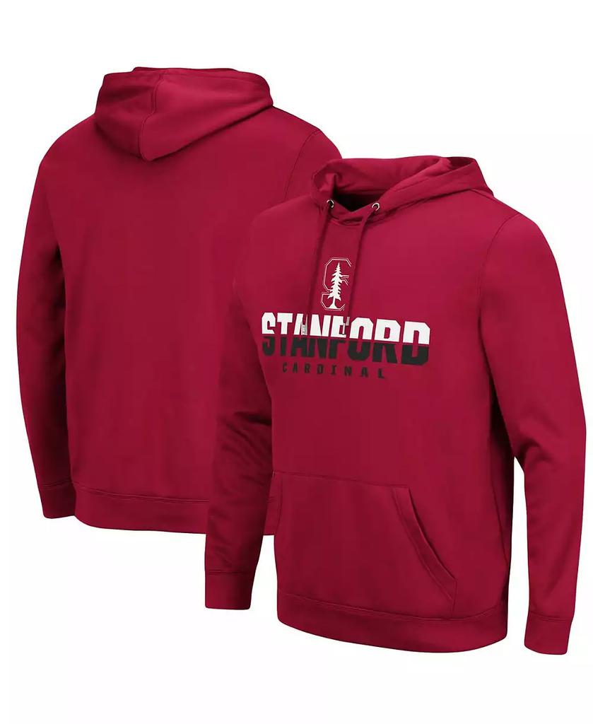 Felpa con cappuccio da uomo nera Stanford Cardinal Lantern image 2