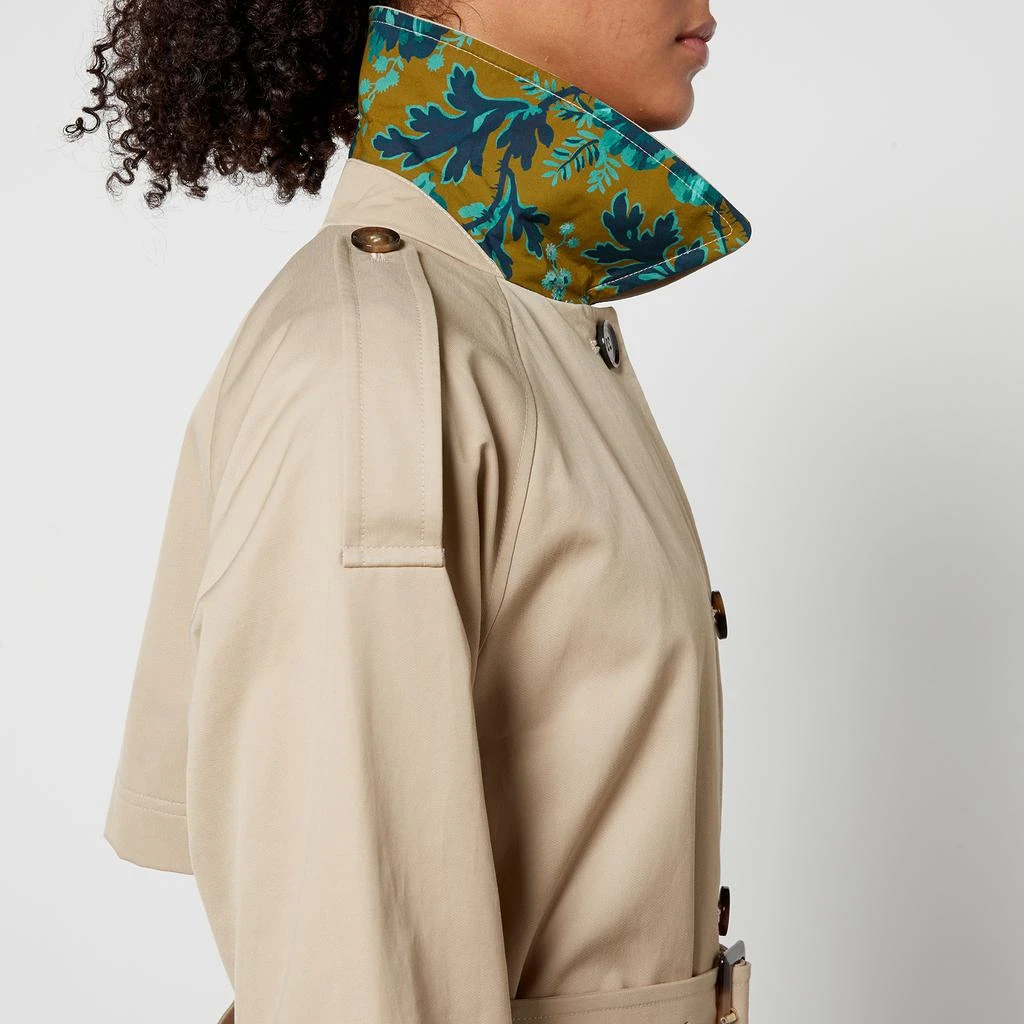 商品Barbour|Barbour x House of Hackney Queensbridge Gabardine Coat,价格¥1919,第4张图片详细描述
