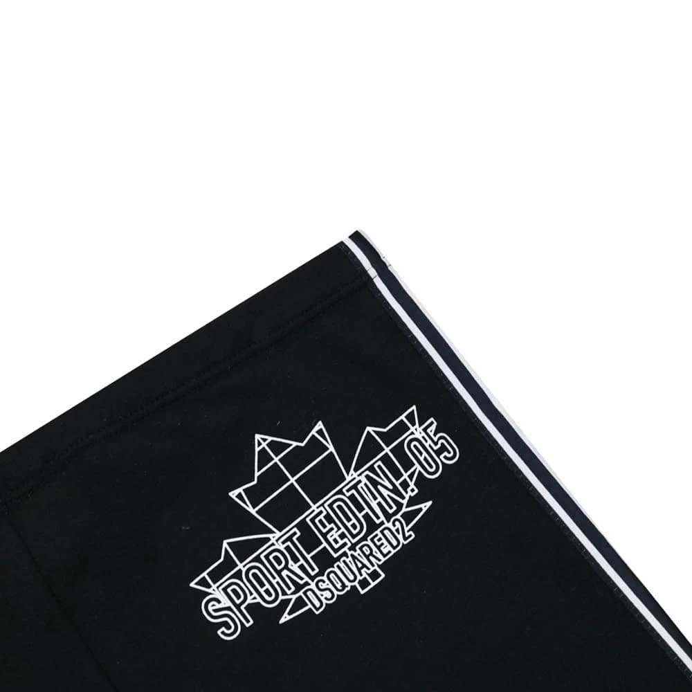 商品DSQUARED2|Black Logo Tape Leggings,价格¥360,第5张图片详细描述