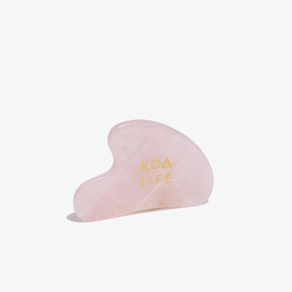 商品THAT KOA LIFE|Gua Sha | Natural Rose Quartz Stone,价格¥103,第3张图片详细描述