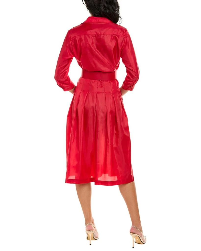 商品SAMANTHA SUNG|Samantha Sung Audrey 3 Silk Shirtdress,价格¥1593,第2张图片详细描述