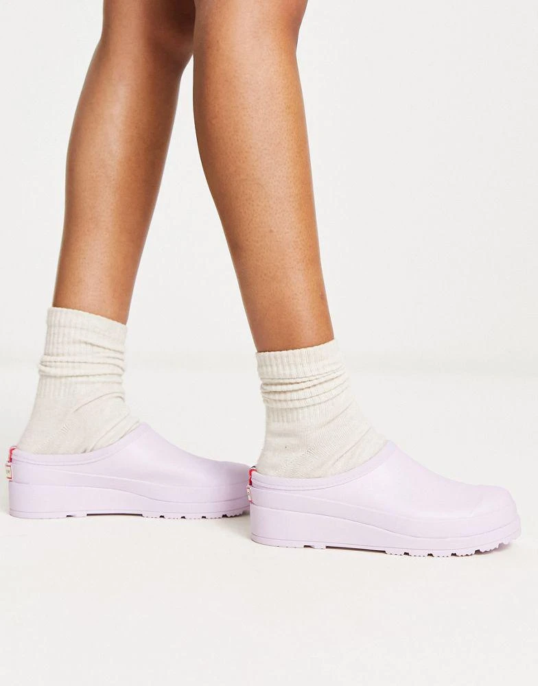 商品Hunter|Hunter play clogs in lilac,价格¥352,第3张图片详细描述