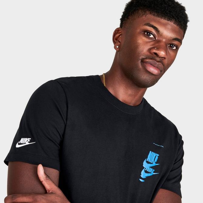 Men's Nike Sportswear Essentials+ Futura Glitch Graphic Short-Sleeve T-Shirt商品第5张图片规格展示