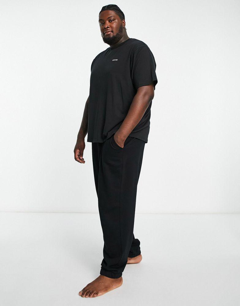Calvin Klein Plus t-shirt in black商品第2张图片规格展示