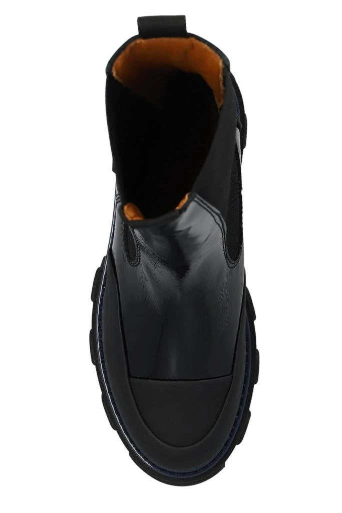 商品Ganni|Ganni Panelled Ankle Boots,价格¥1877,第4张图片详细描述