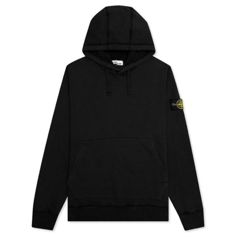 STONE ISLAND 黑色男士卫衣/帽衫 MO751564120-V0029商品第1张图片规格展示