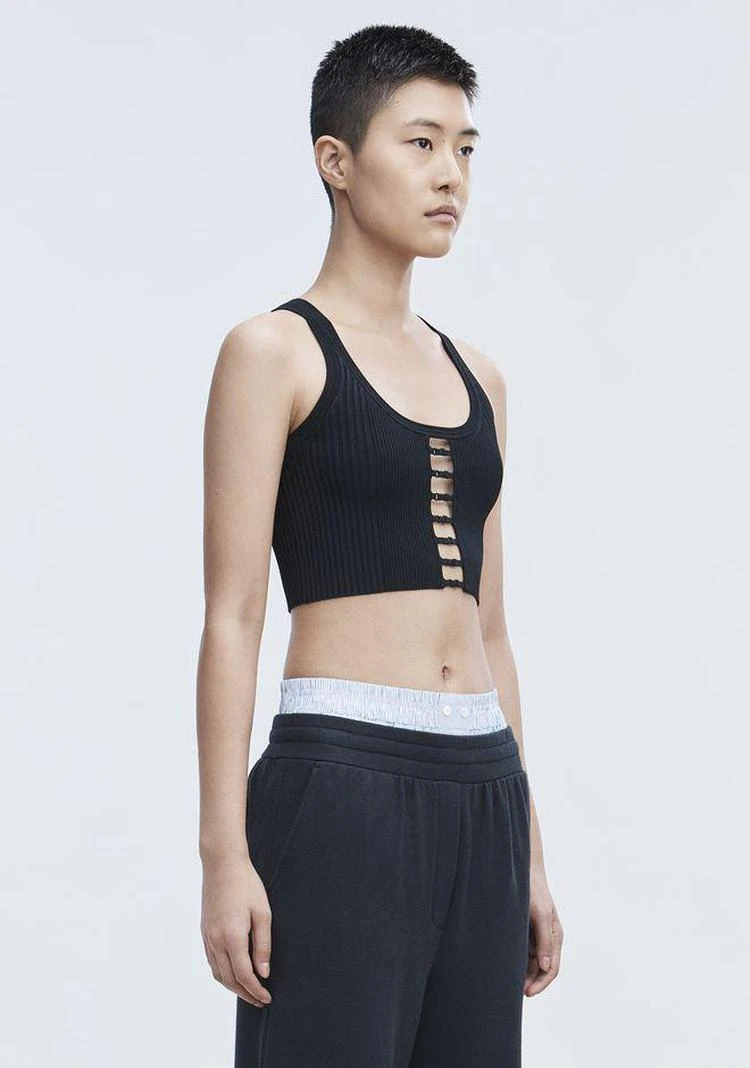 商品Alexander Wang|BRA STRAP CROPPED TANK,价格¥889,第5张图片详细描述