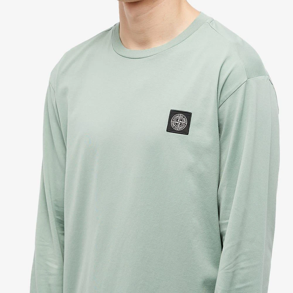 商品Stone Island|Stone Island Long Sleeve Patch T-Shirt,价格¥1081,第5张图片详细描述