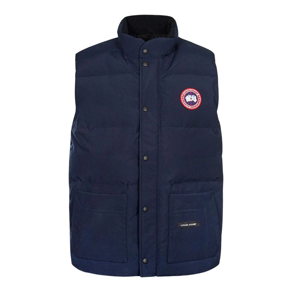 商品Canada Goose|Canada Goose Freestyle Crew Vest - Atlantic Navy,价格¥4751,第1张图片