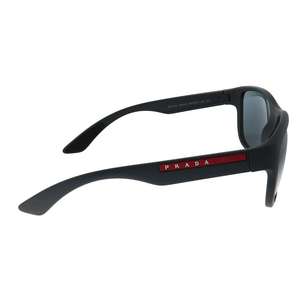 商品Prada|Prada Linea Rossa Active PS 01US UFK5L0 Unisex Square Sunglasses,价格¥732,第3张图片详细描述