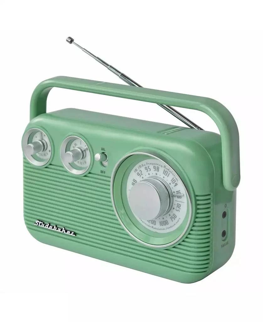 商品Studebaker|SB2003TE Portable AM/FM Radio,价格¥262,第2张图片详细描述