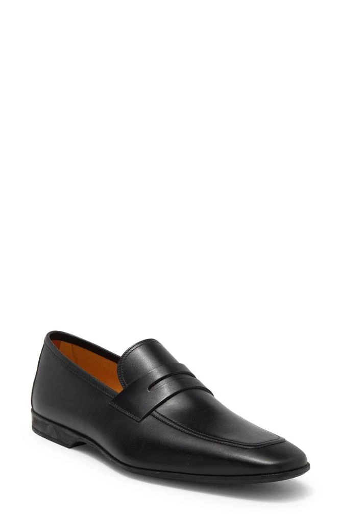 商品Magnanni|Vince Leather Penny Loafer,价格¥1654,第1张图片