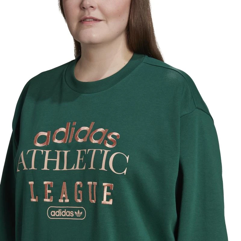 商品Adidas|adidas Originals Plus Size Collegiate Crew T-Shirt - Women's,价格¥310,第3张图片详细描述