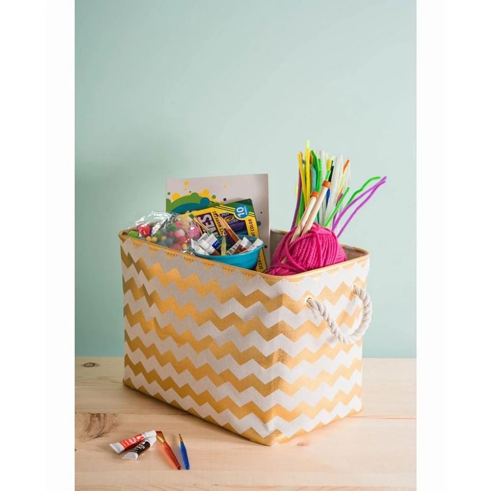 商品Design Imports|Design Import Storage Bin Chevron, Rectangle,价格¥201,第5张图片详细描述