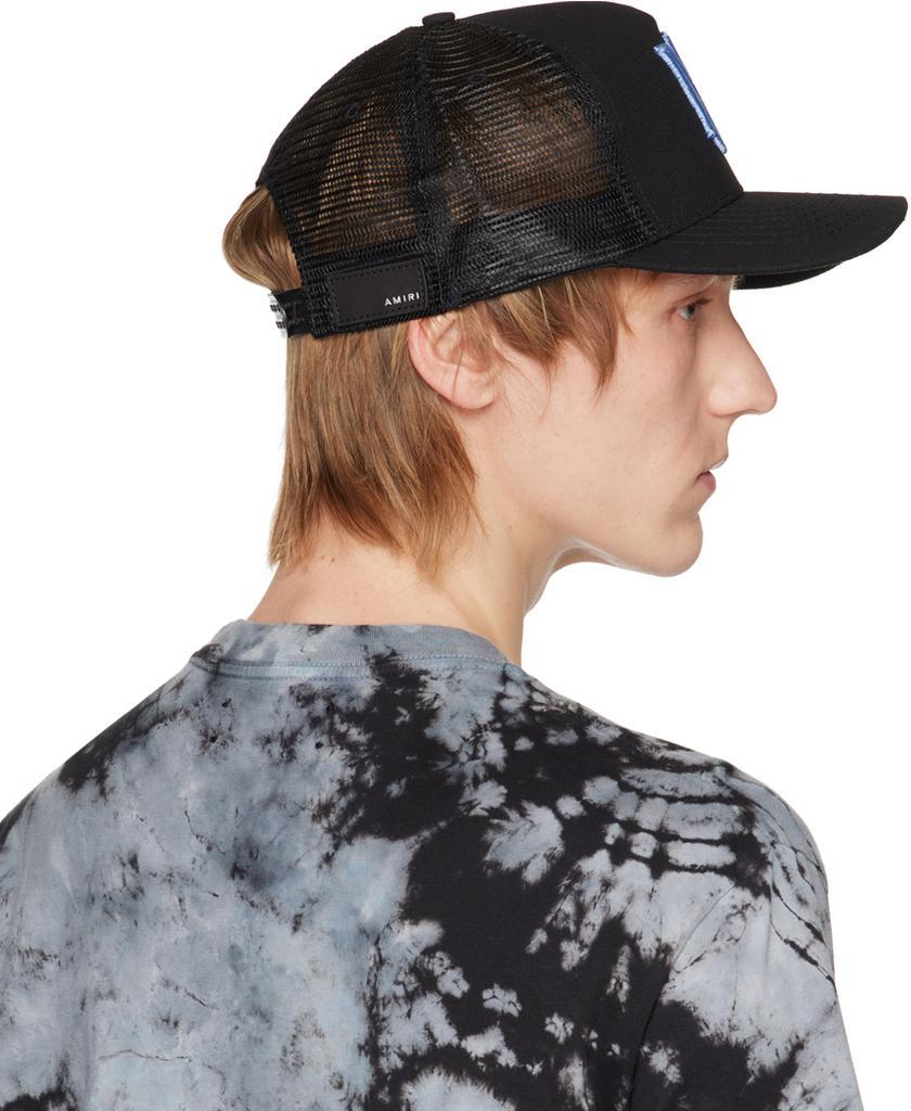 商品AMIRI|Black Embroidered Cap,价格¥2710,第5张图片详细描述