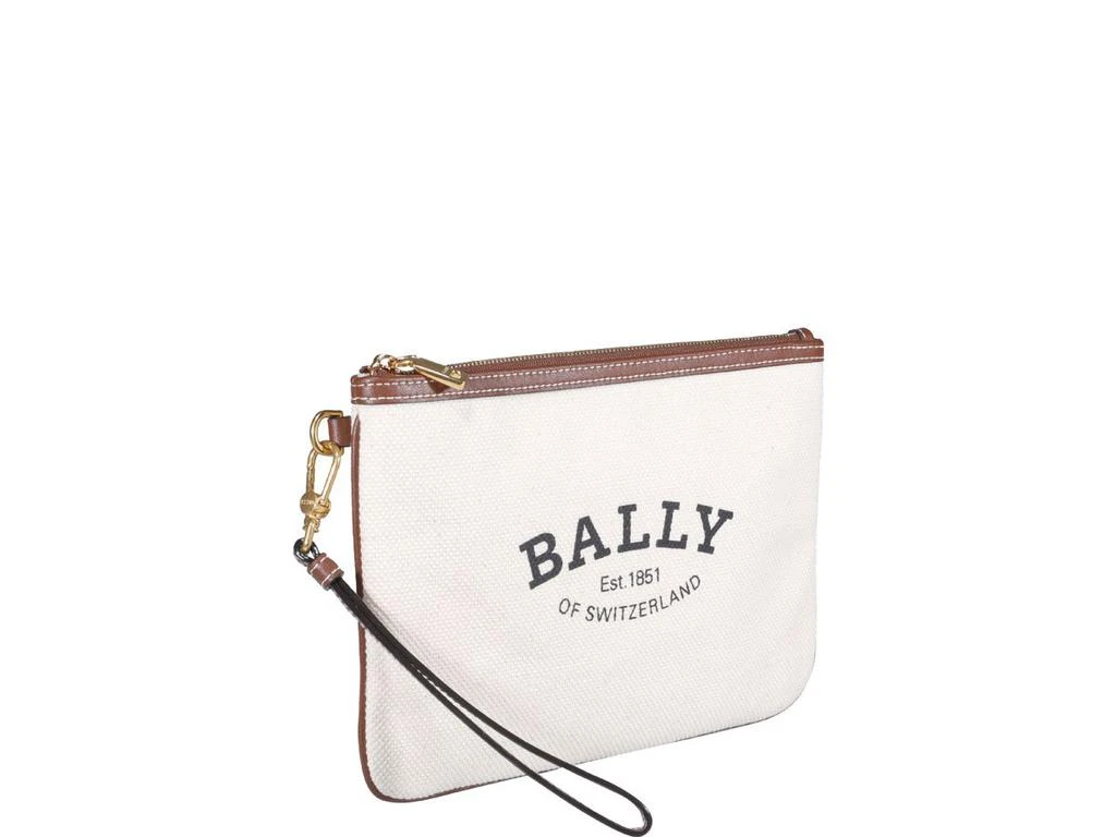 商品Bally|Bally Certhe Logo Printed Zipped Clutch Bag,价格¥1831,第3张图片详细描述