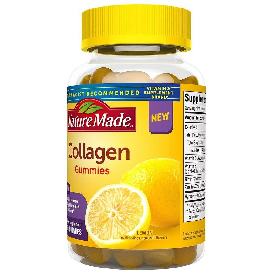 商品Nature Made|Collagen Gummies Lemon,价格¥141,第5张图片详细描述