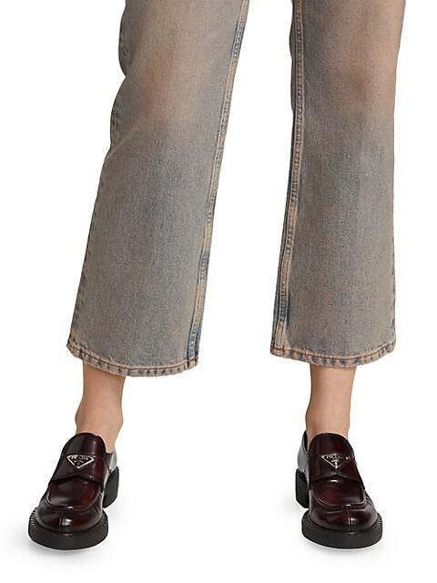 70S Loose Flared Rigid Crop Jeans商品第6张图片规格展示