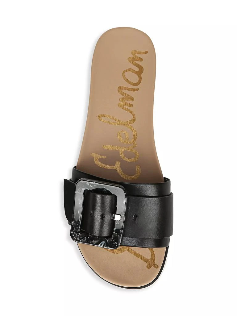 商品Sam Edelman|Ariane Leather Slides,价格¥448,第4张图片详细描述