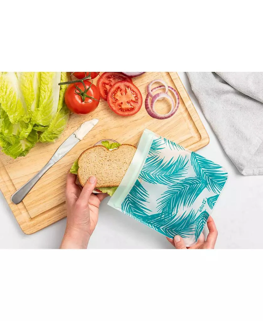 商品Ello|PEVA Sandwich & Snack Food Storage Bags, 4-Pack,价格¥75,第4张图片详细描述