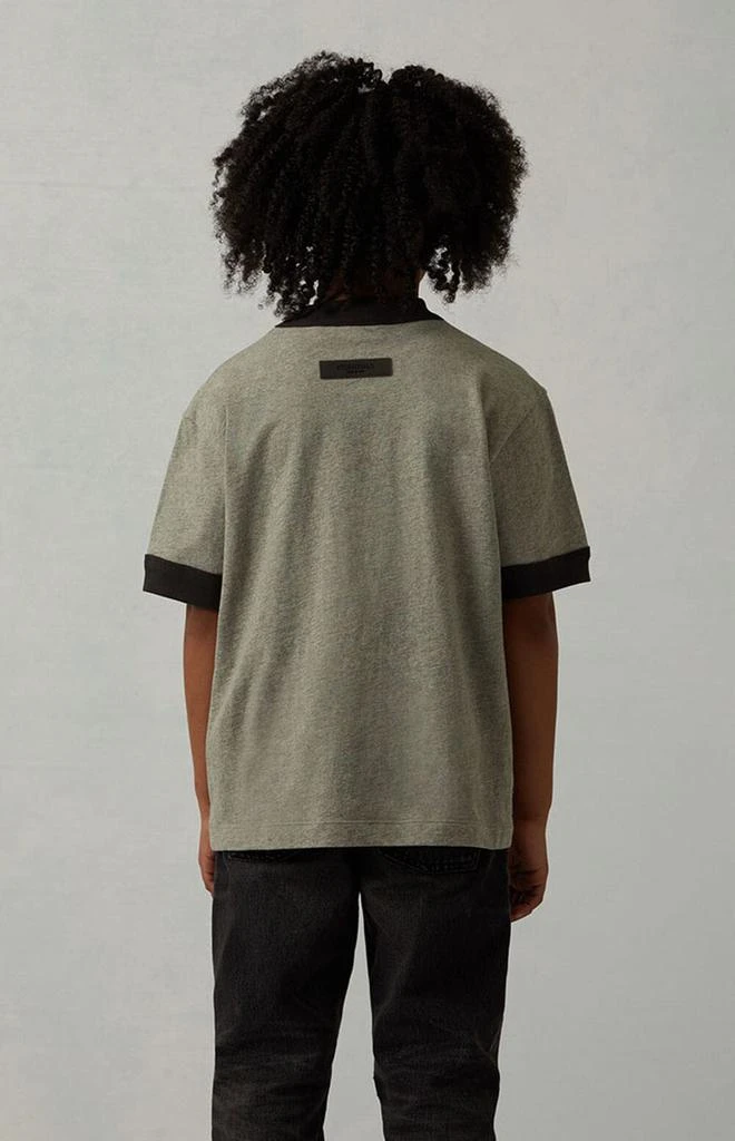 商品Essentials|Dark Oatmeal Ringer T-Shirt,价格¥124,第4张图片详细描述