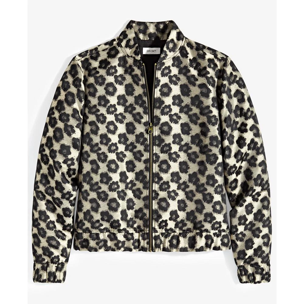 商品On 34th|Women's Brocade Bomber Jacket, Created for Macy's,价格¥408,第5张图片详细描述