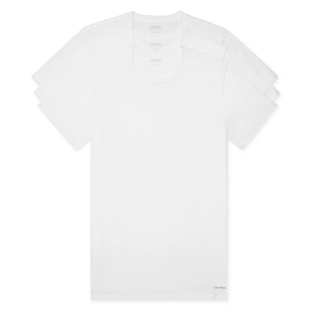 商品Calvin Klein|Men's 3-Pack Cotton Classics Crew Neck Undershirts,价格¥345,第1张图片