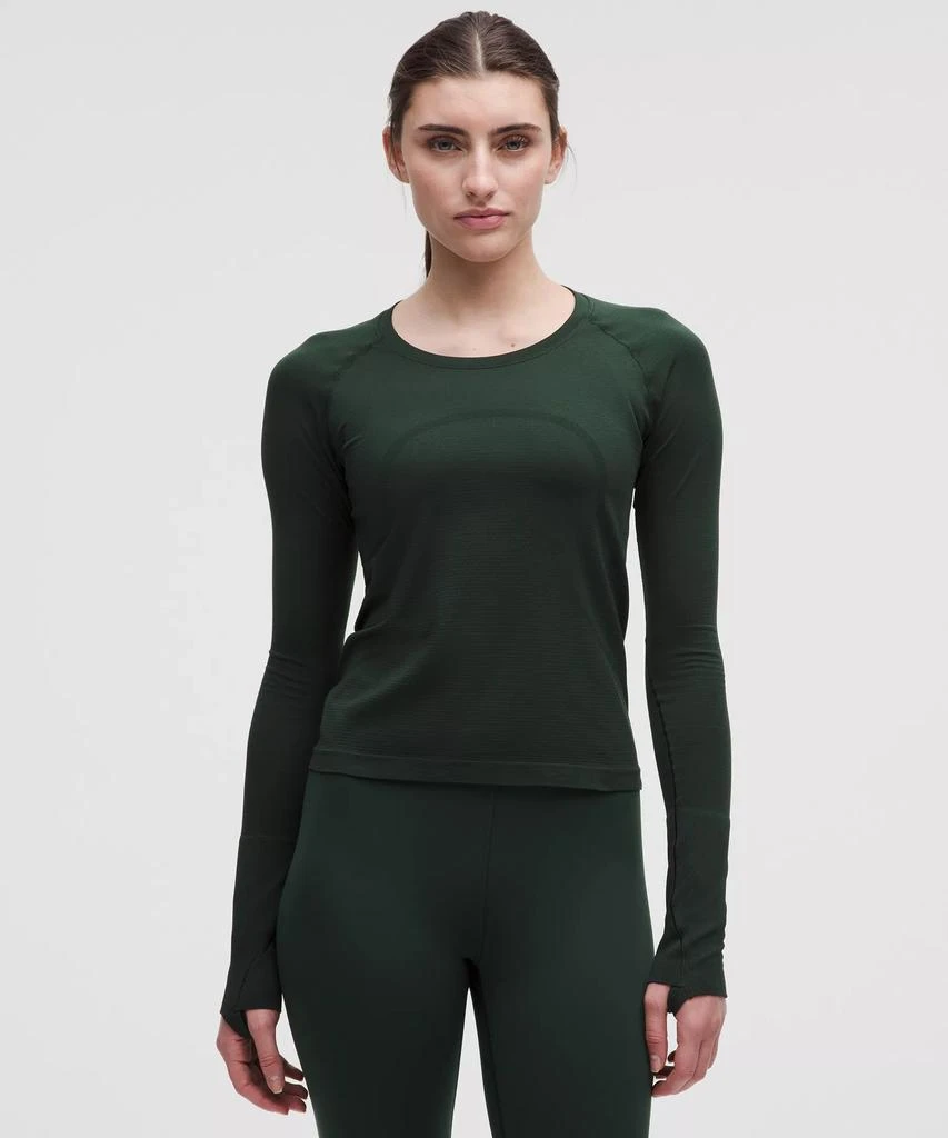 商品Lululemon|Swiftly Tech Long-Sleeve Shirt 2.0 *Waist Length,价格¥419,第1张图片