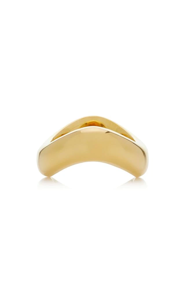 商品Lié Studio|Lié Studio - The Ivalo Gold Vermeil Ring - Gold - EU 54 (US 7) - Moda Operandi - Gifts For Her,价格¥1487,第1张图片