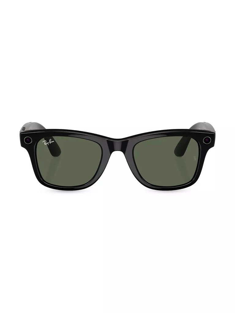 商品Ray-Ban|雷朋Meta Wayfarer 智能太阳镜  RW4006 50MM 拍照打电话,价格¥2269,第1张图片