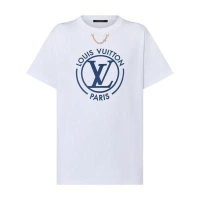 商品Louis Vuitton|Flocked LV T-Shirt,价格¥6785,第1张图片