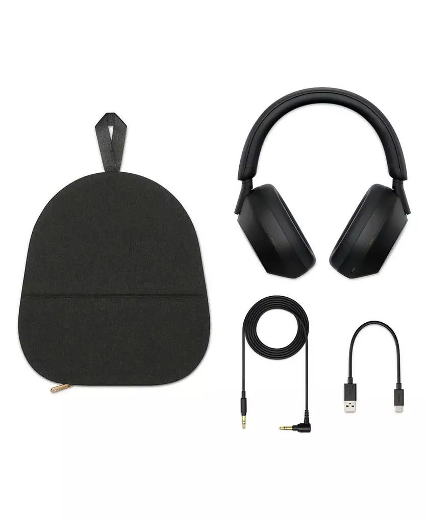 商品SONY|WH-1000XM5 Wireless Noise Cancelling Over-Ear Headphones Bundle with gSport Accessory Kit,价格¥2977,第4张图片详细描述