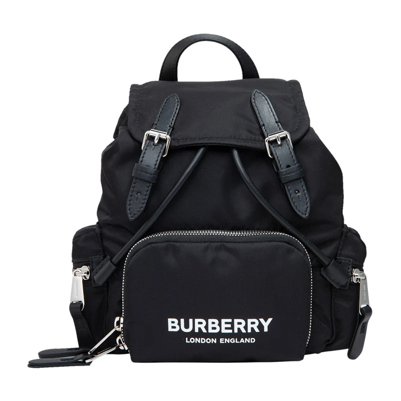 商品[国内直发] Burberry|BURBERRY 黑色女士双肩包 8021258,价格¥7150,第1张图片