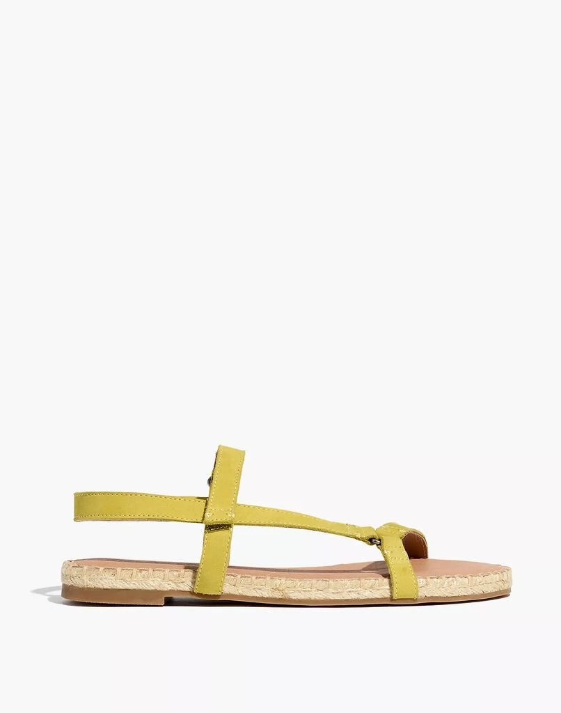 商品Madewell|The Hallie Espadrille Sandal in Nubuck Leather,价格¥357,第2张图片详细描述