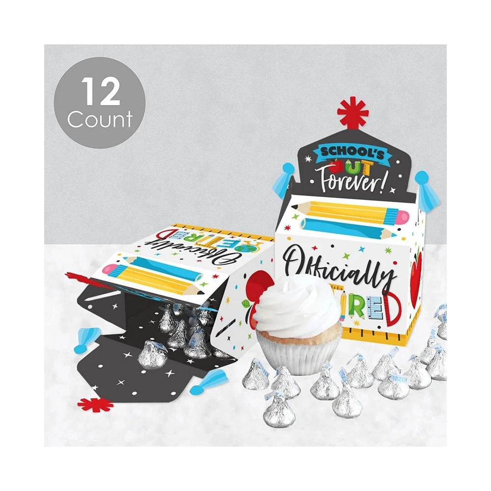 商品Big Dot of Happiness|Teacher Retirement - Treat Box Party Favors - Happy Retirement Party Goodie Gable Boxes - Set of 12,价格¥142,第3张图片详细描述