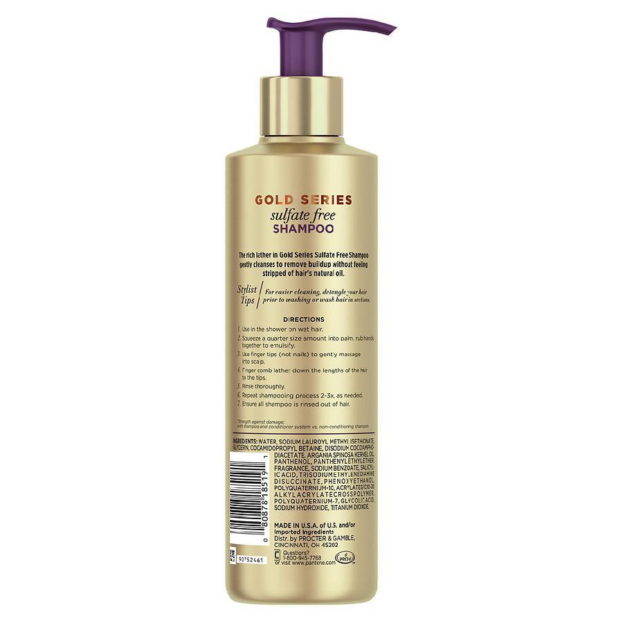 商品Pantene|Sulfate-Free Shampoo with Argan Oil for Curly, Coily Hair,价格¥58,第4张图片详细描述