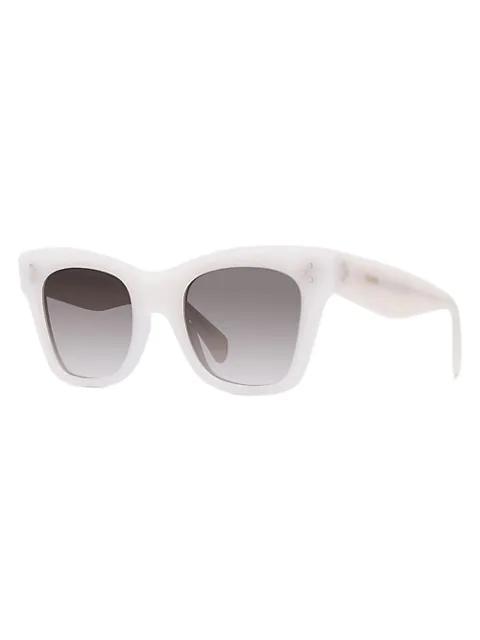 商品Celine|50MM Square Cat Eye Sunglasses,价格¥3078,第4张图片详细描述