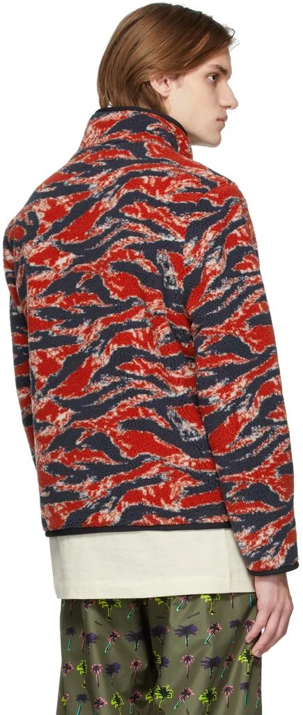商品Moncler|Reversible Navy & Red Tiger Stripe Jacket,价格¥10667,第3张图片详细描述