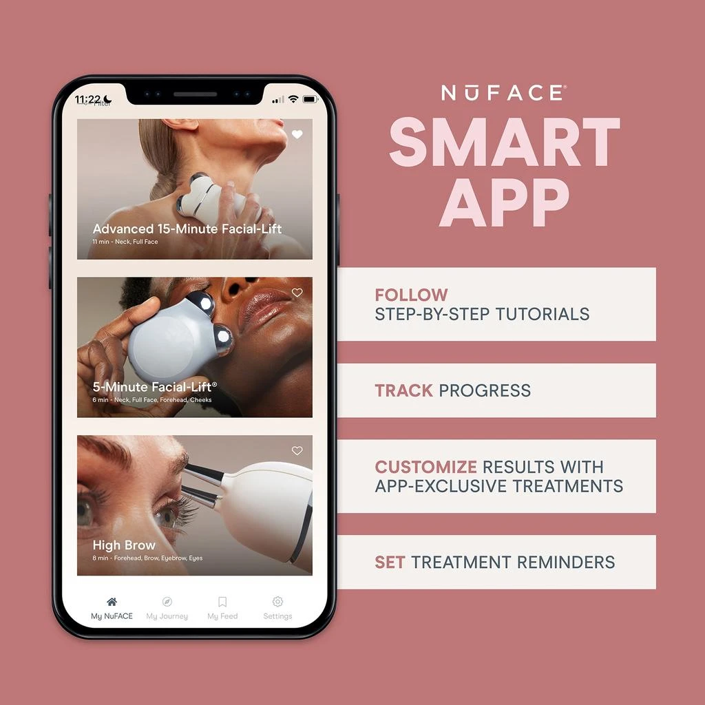 NuFACE Mini+ Starter Kit - Sandy Rose 商品