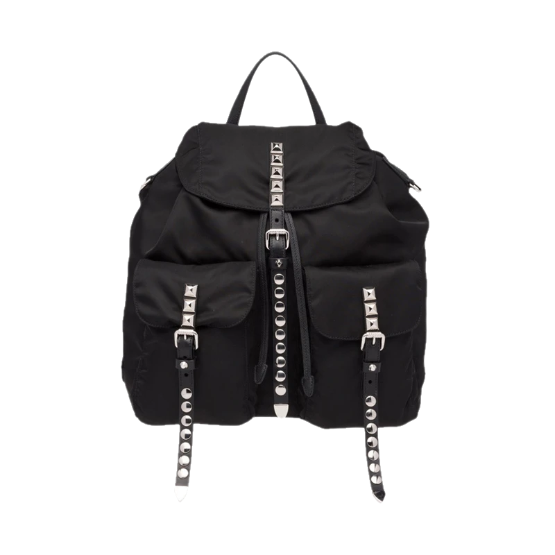 PRADA 女士黑色尼龙背包 1BZ811-2BYB-F0002-V-OYW 商品