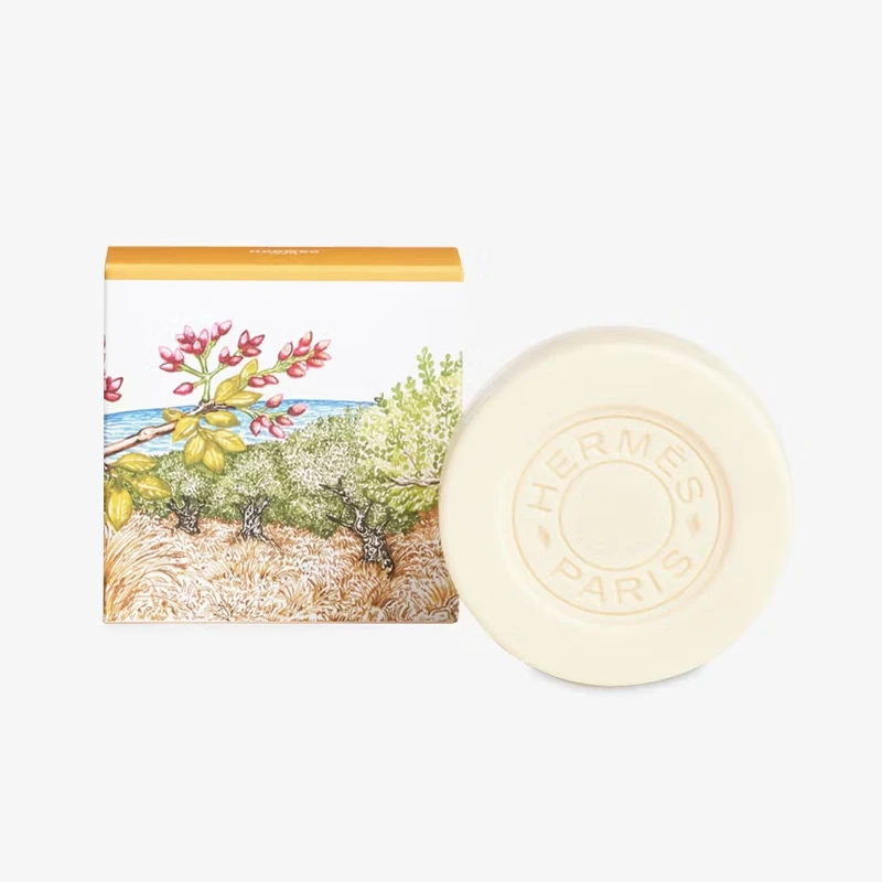爱马仕西苔岛花园香皂 100g 清洁肌肤芳香围绕 商品