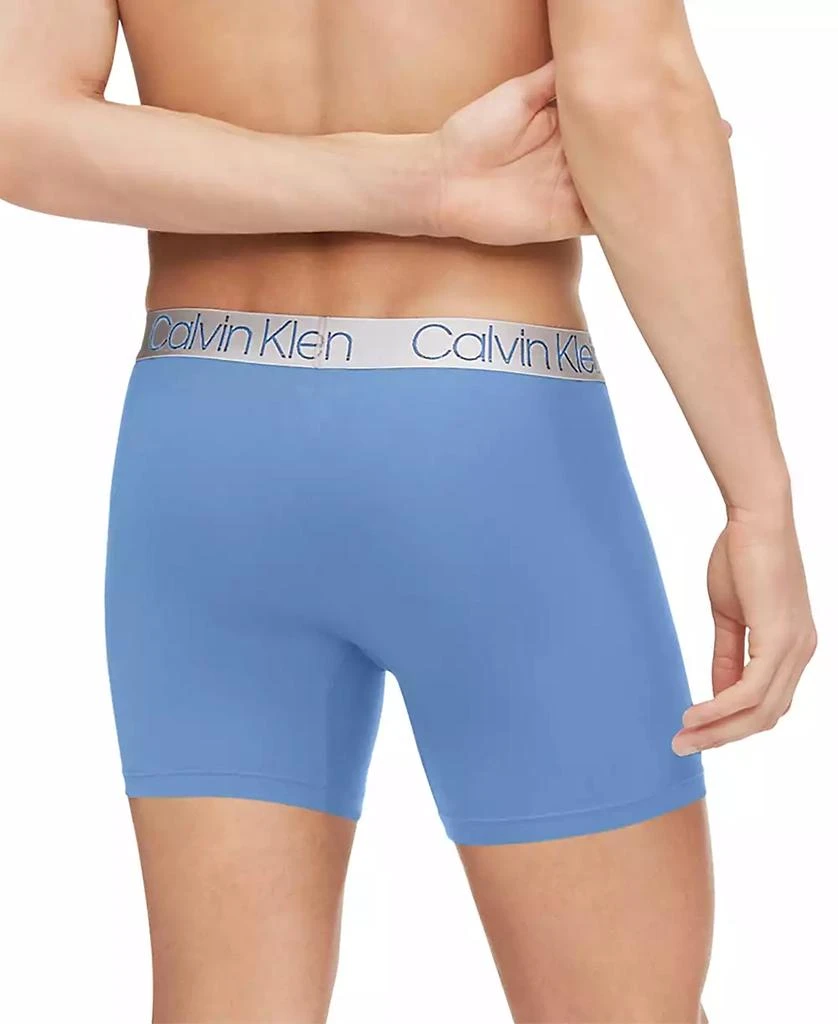 Men's 3-Pack Chromatic Microfiber Boxer Brief Underwear 商品