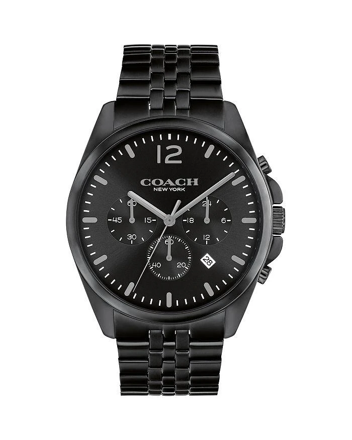 商品Coach|Greyson Chronograph, 43mm,价格¥1703,第1张图片