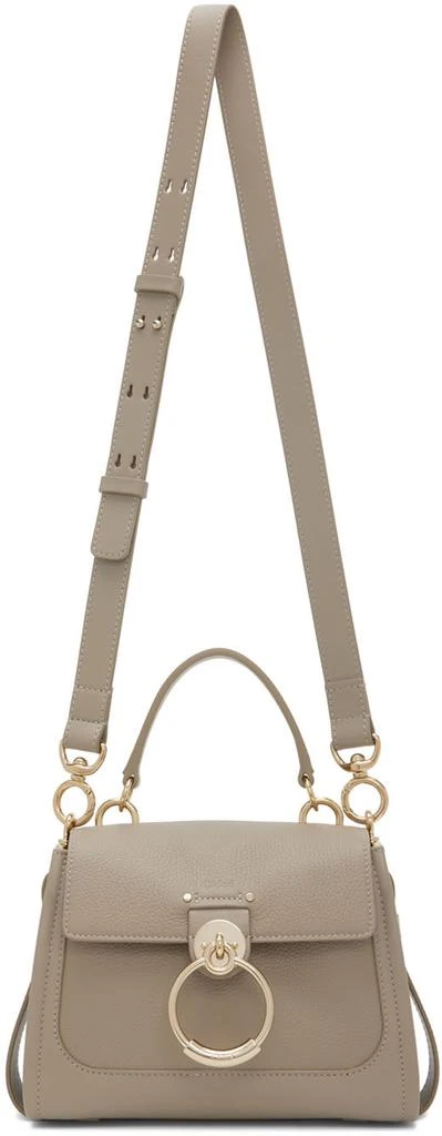 商品Chloé|Taupe Mini Tess Day Bag,价格¥10871,第4张图片详细描述